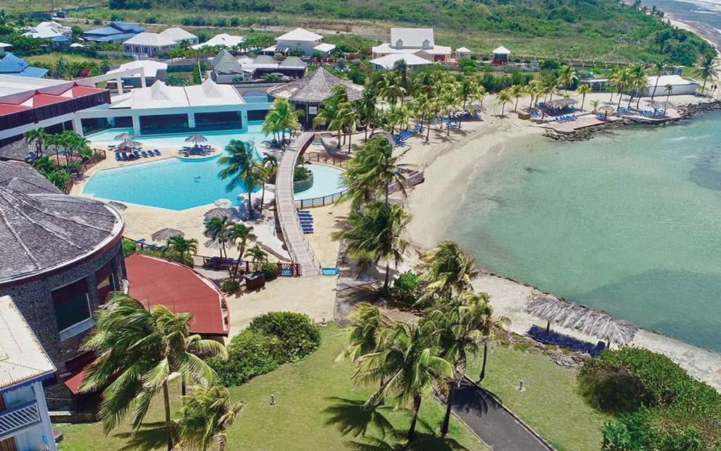 Romantique Et Bel Appartement En Bord De La Mer, Piscine Surveillee Et Belle Plage A 50M Saint-Francois  Zewnętrze zdjęcie